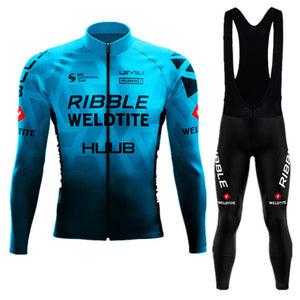 Camisa e Bretelle Térmico Ciclismo HUUB Masculino Para Inverno